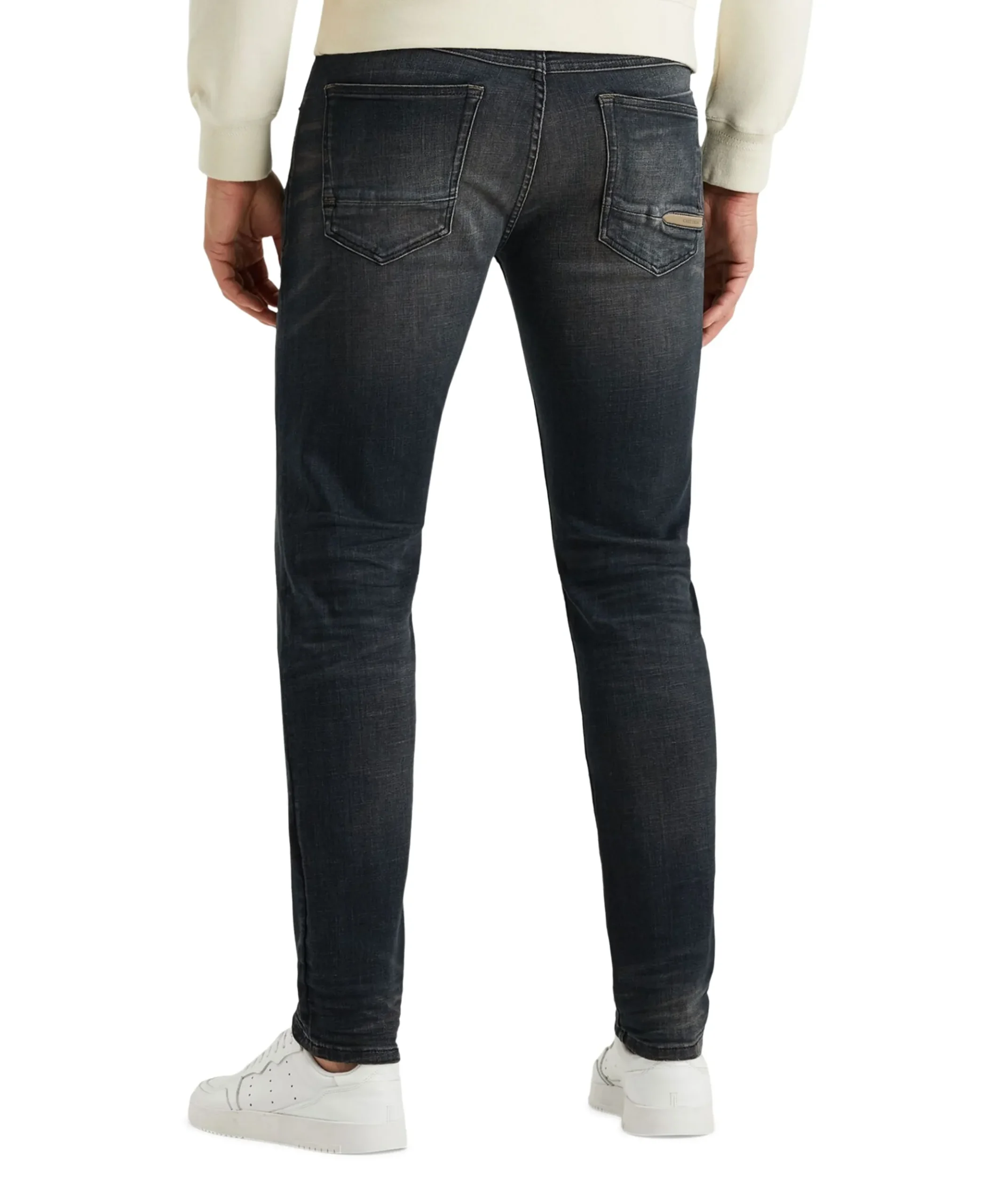 SHIFTBACK TAPERED NIGHT COAL BLACK heren jeans blauw