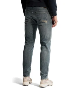 SHIFTBACK TAPERED NIGHT COAL BLACK heren jeans groen