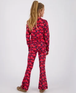 Sieneke meisjes broek rood