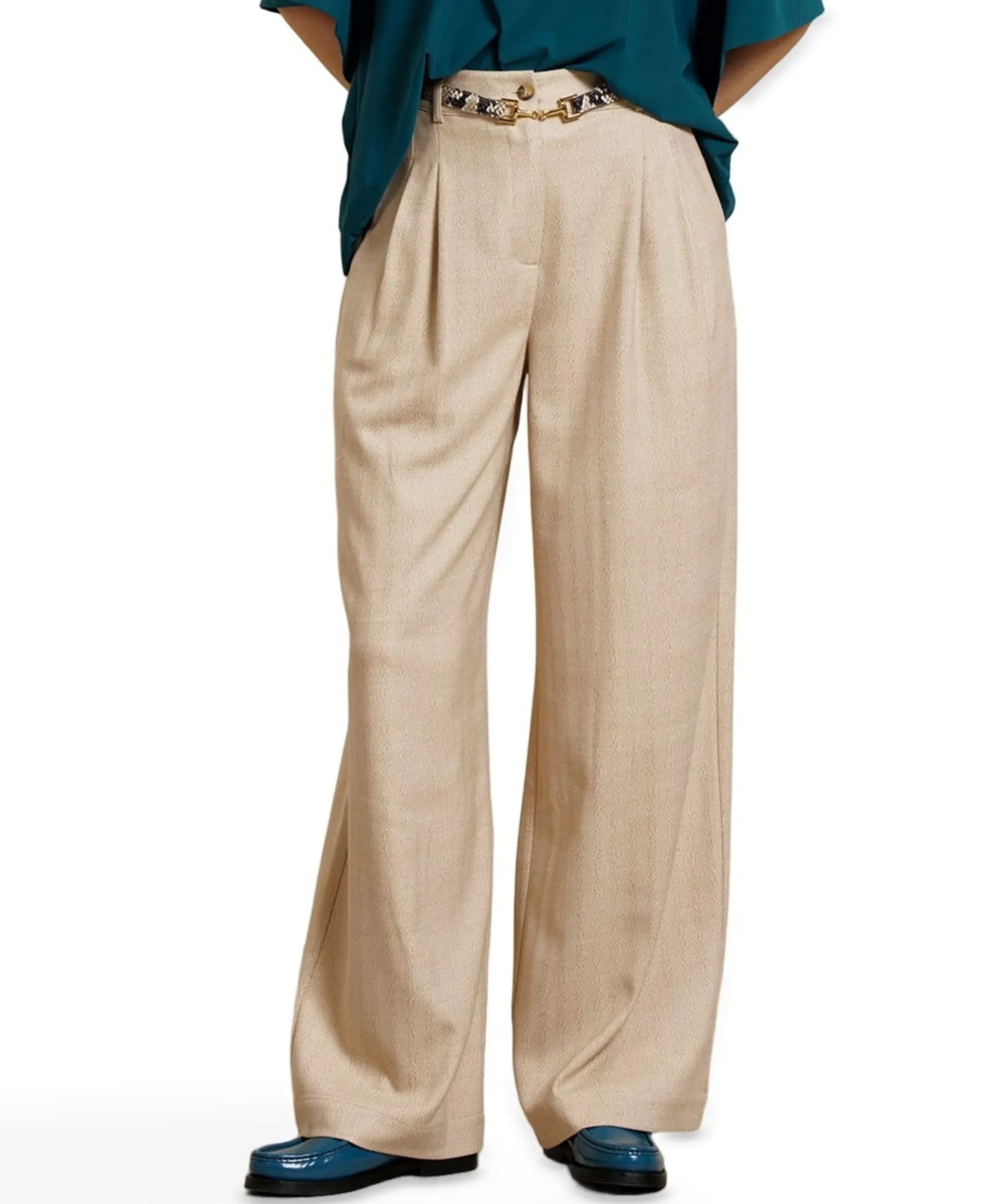 Silvie dames broek beige