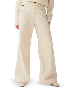 Skater Flare 8087 Ecru Wool dames jeans ecru