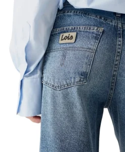 Skater Loose-Z 8132 San Remo Coal dames jeans blauw