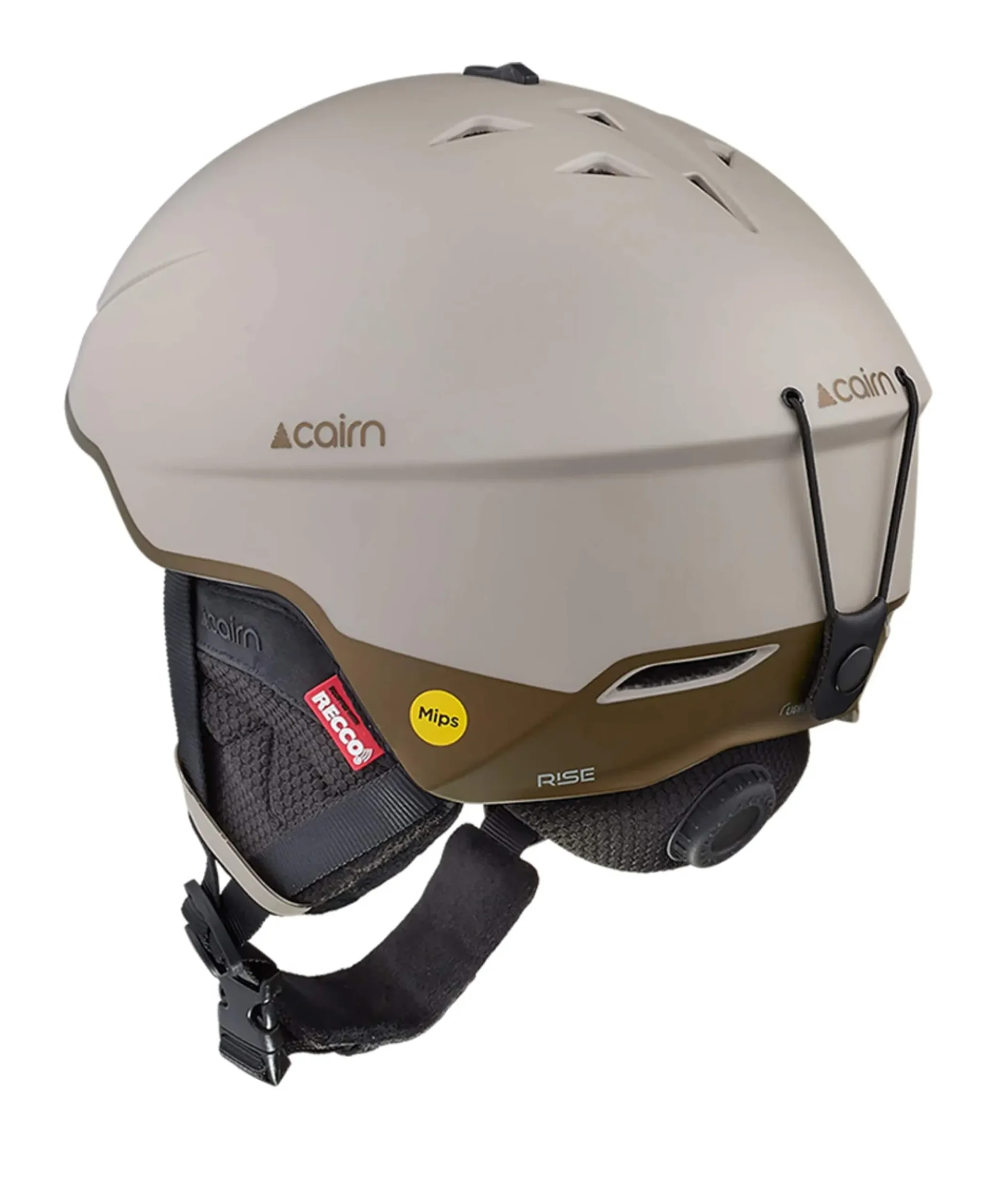 Skihelm goud