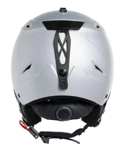 Skihelm zilver