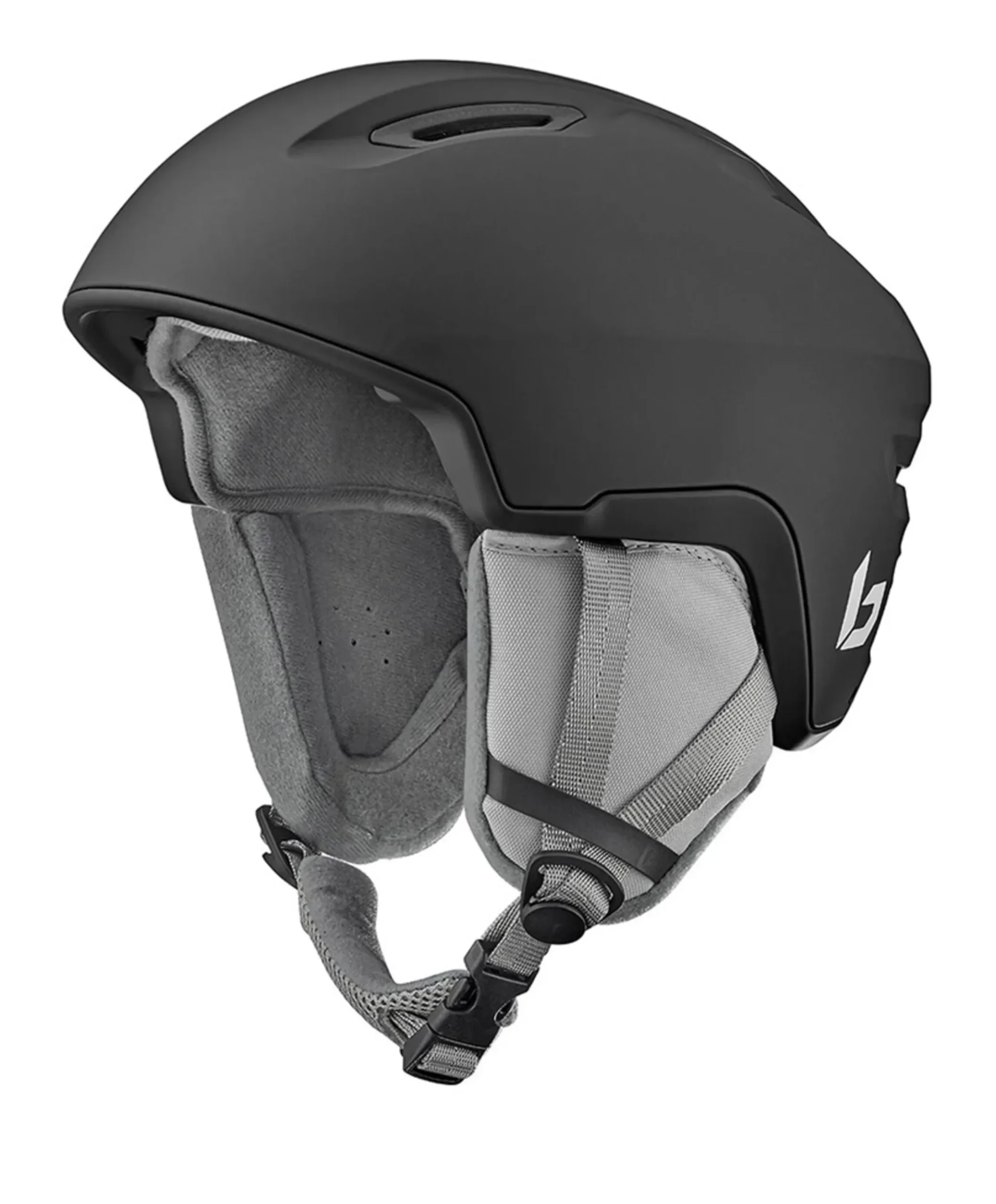 Skihelm zwart