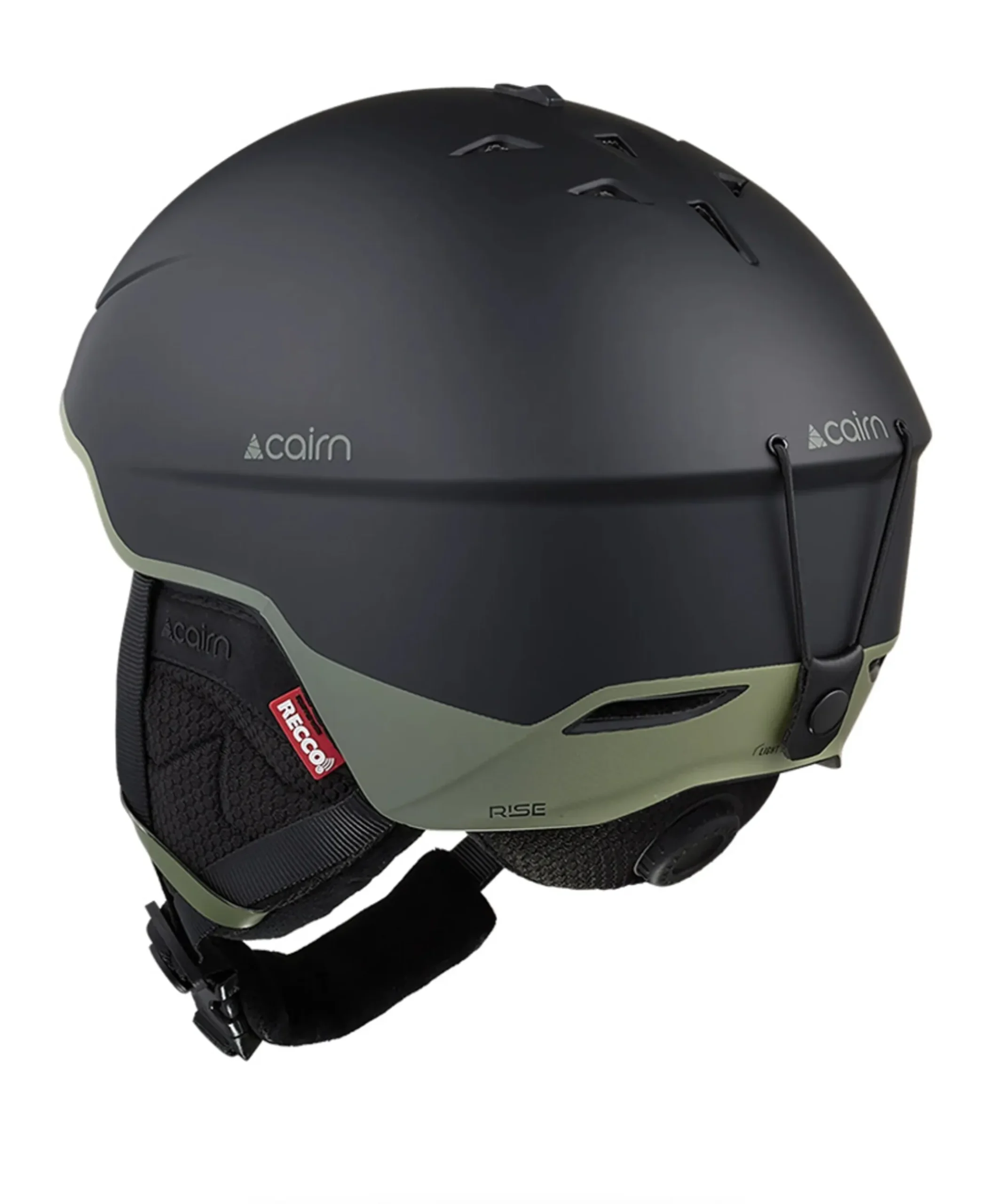 Skihelm zwart