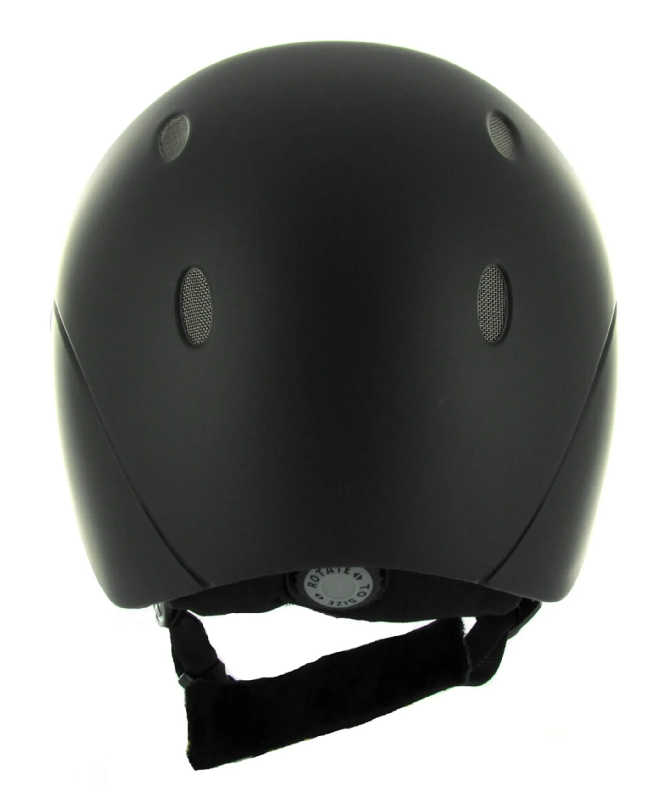 Skihelm zwart