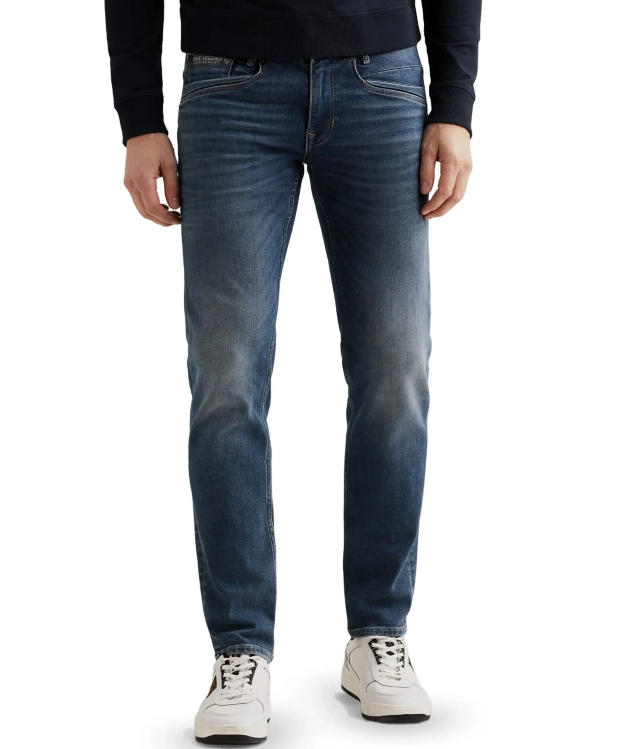 SKYRAK TRUE STONE GREY heren jeans blauw