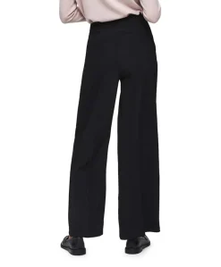 SLFTINNI MW WIDE PANT N NOOS dames broek zwart