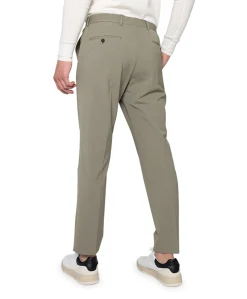 SLHSLIM-LIAM TRS FLEX NOOS heren pantalon groen