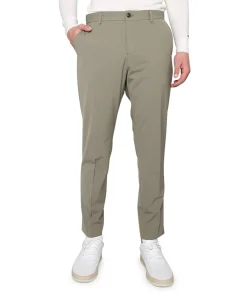SLHSLIM-LIAM TRS FLEX NOOS heren pantalon groen