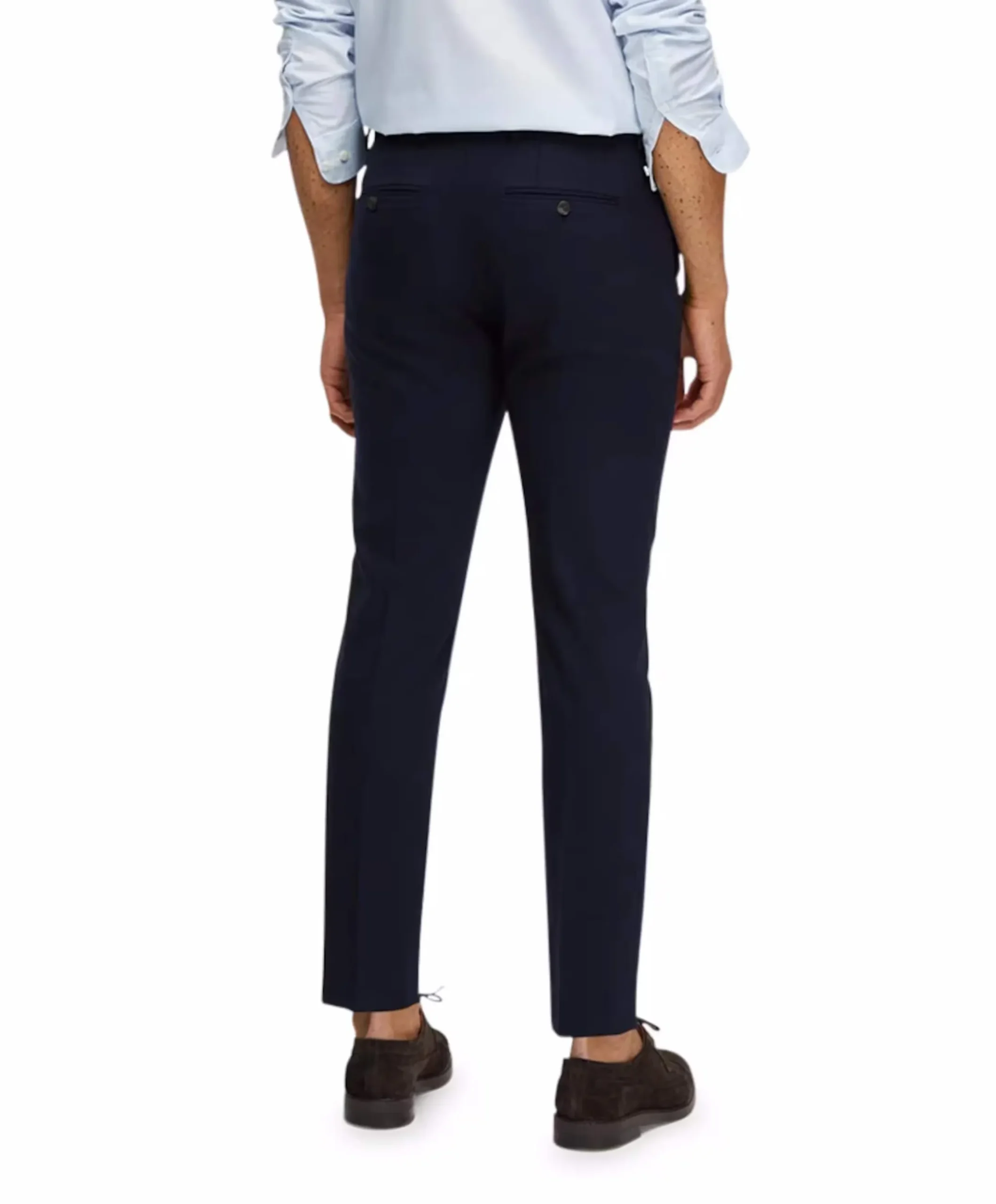 SLHSLIM-NEIL TRS B NOOS heren pantalon blauw