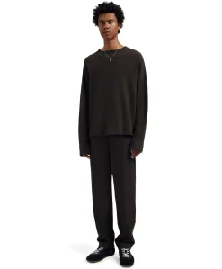 Slim Elasticated Pant heren pantalon bruin