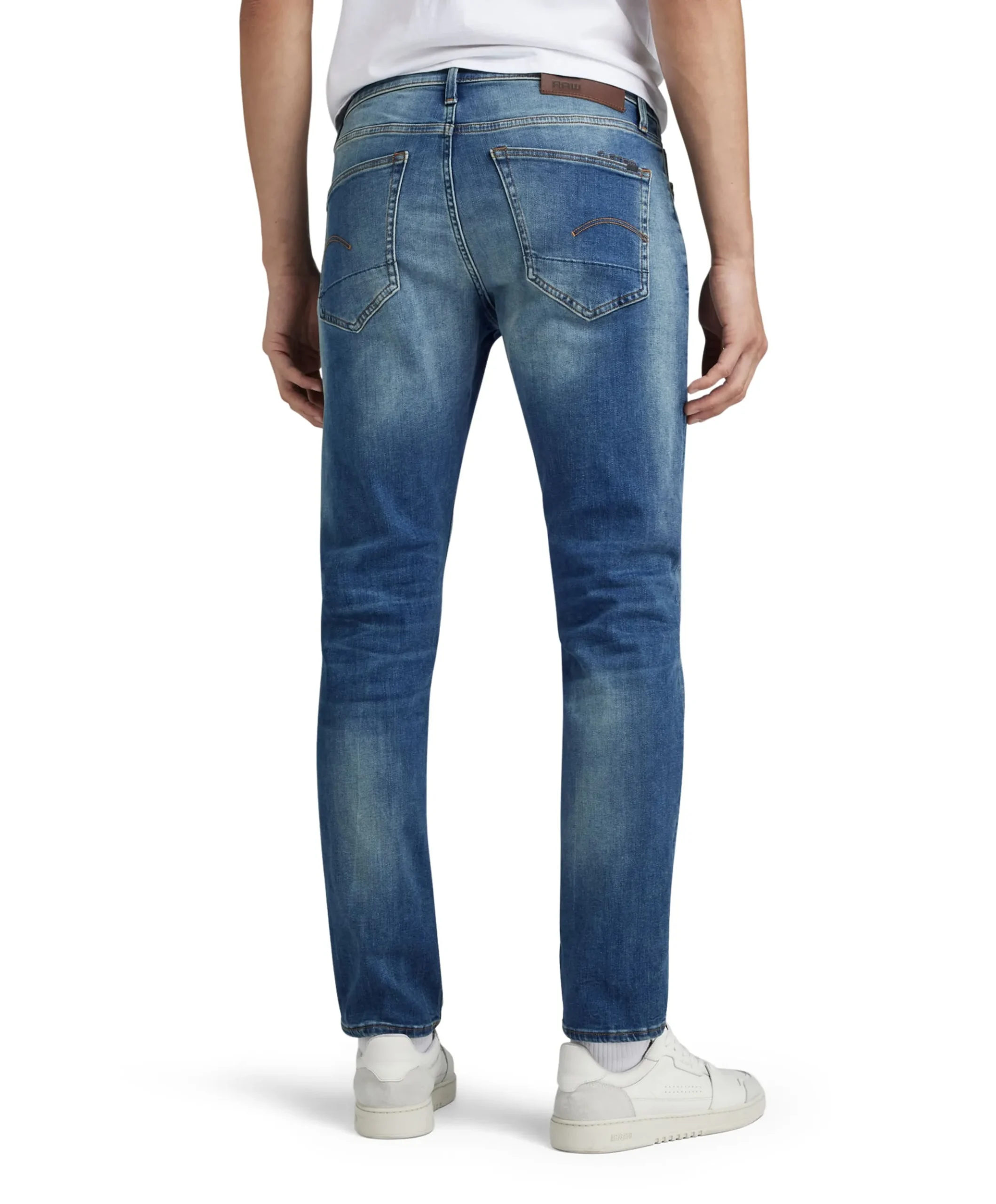 3301 Slim heren jeans blauw