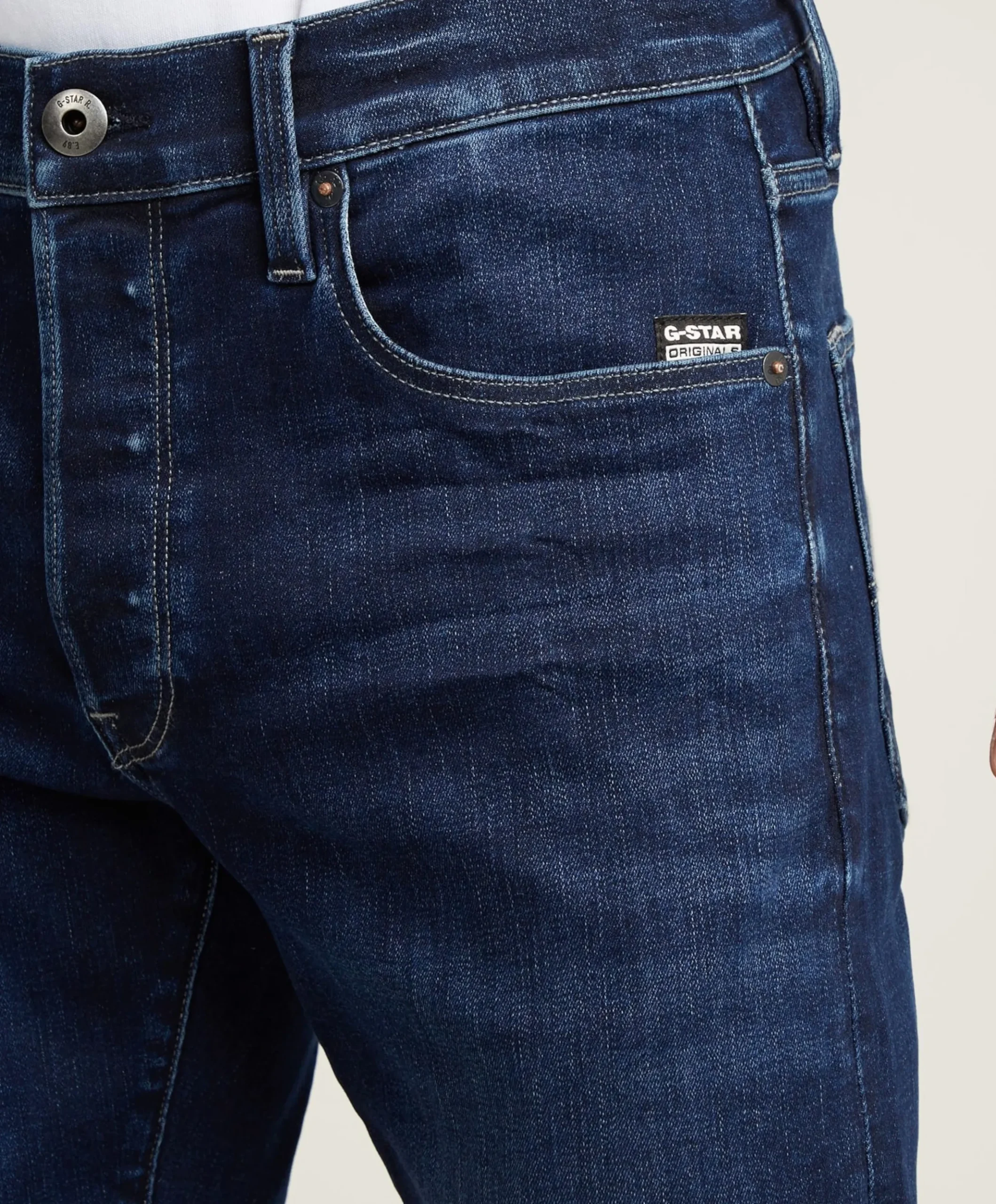 3301 Slim heren jeans blauw