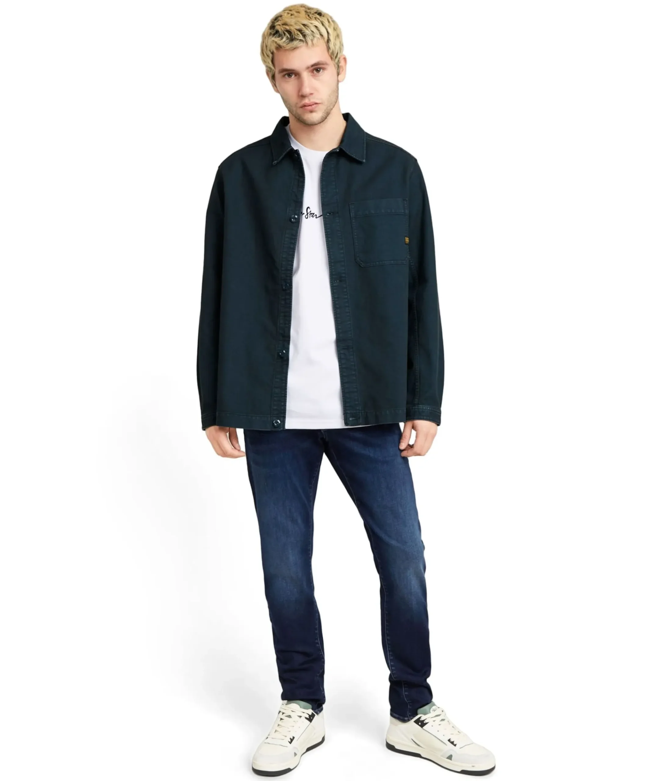 3301 Slim heren jeans blauw