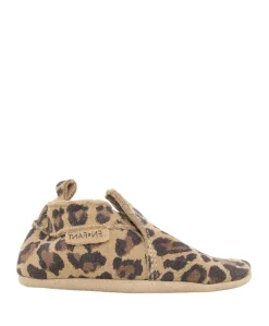 Slippers Suede AOP uniseks pantoffels bruin