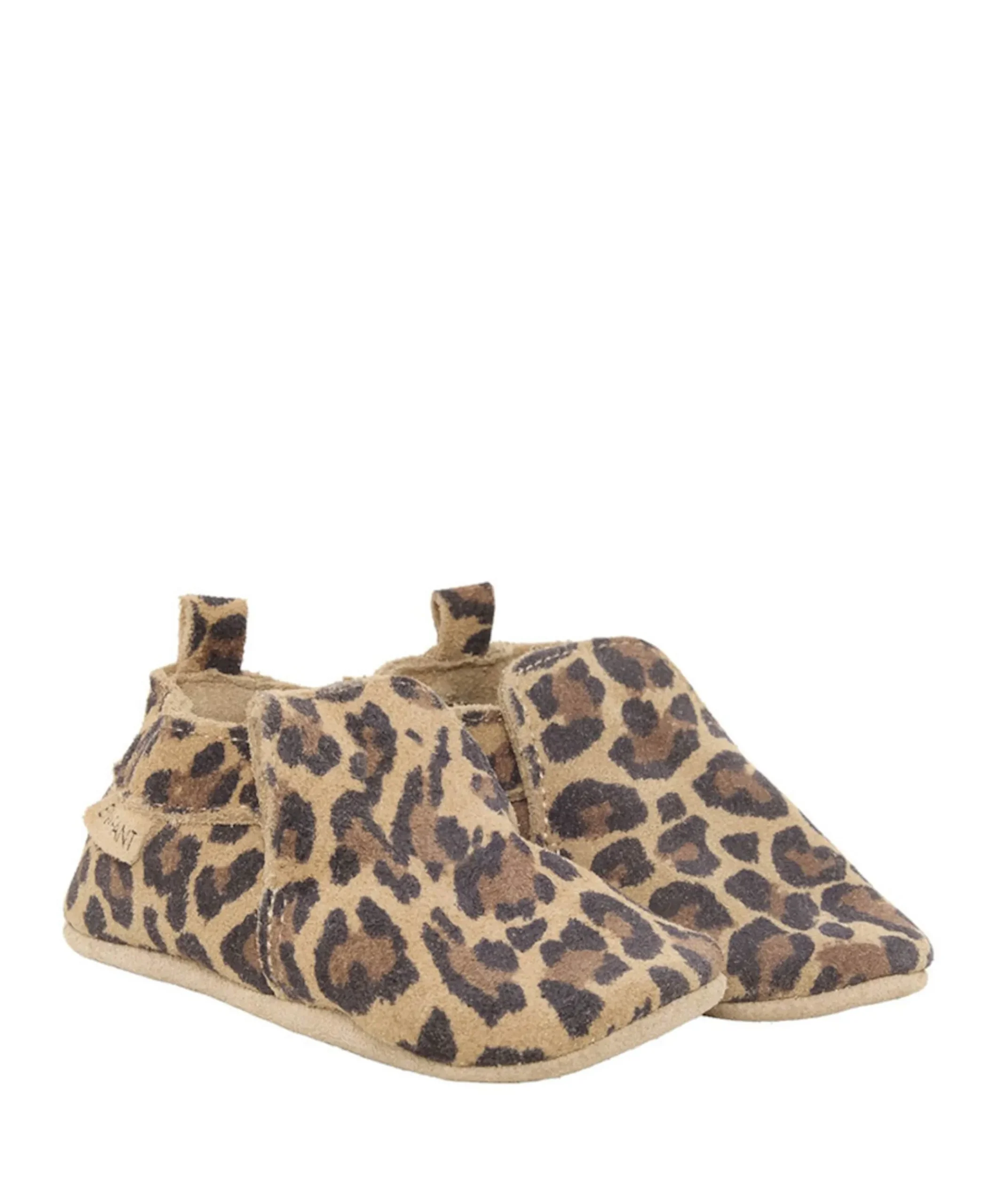 Slippers Suede AOP uniseks pantoffels bruin