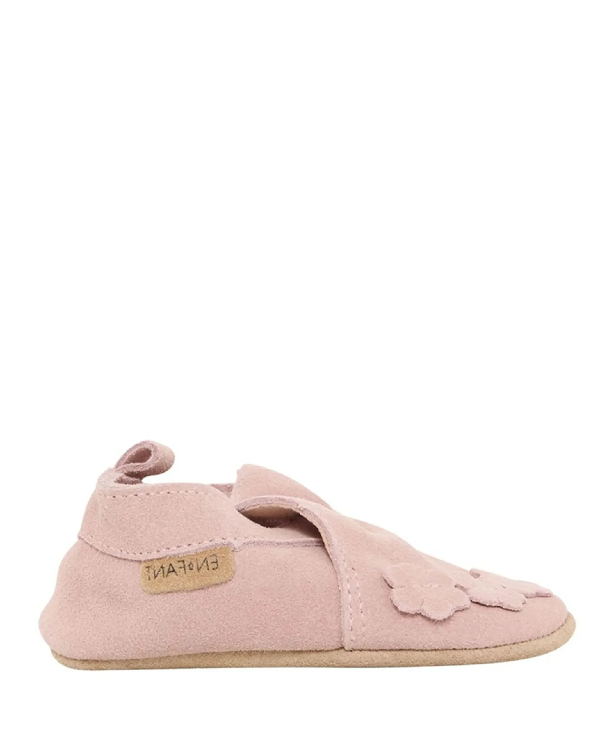 Slippers Suede Emb. uniseks pantoffels roze