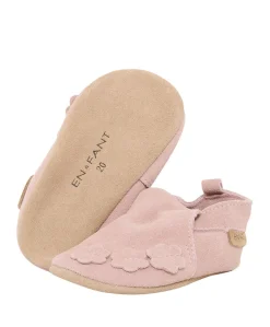 Slippers Suede Emb. uniseks pantoffels roze