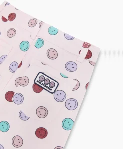 Smiley Denim meisjes jeans roze