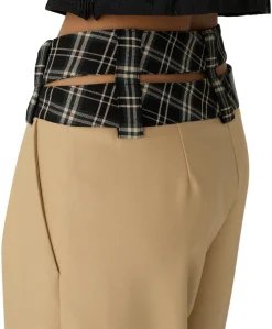 SMITH SAND TAILORED dames broek beige