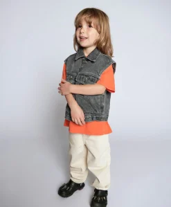Snopdog meisjes jeans ecru