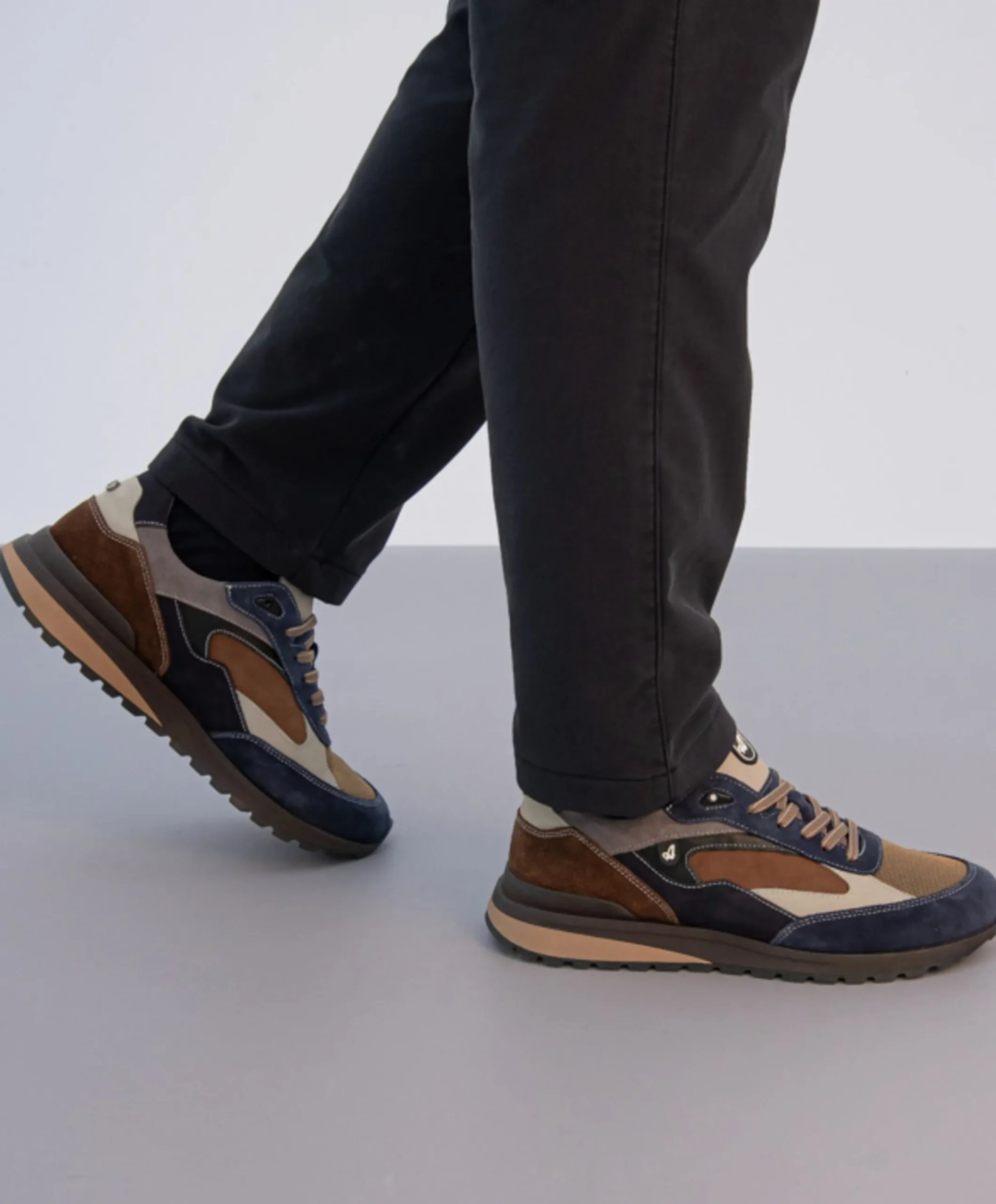 Sparrow heren sneakers blauw
