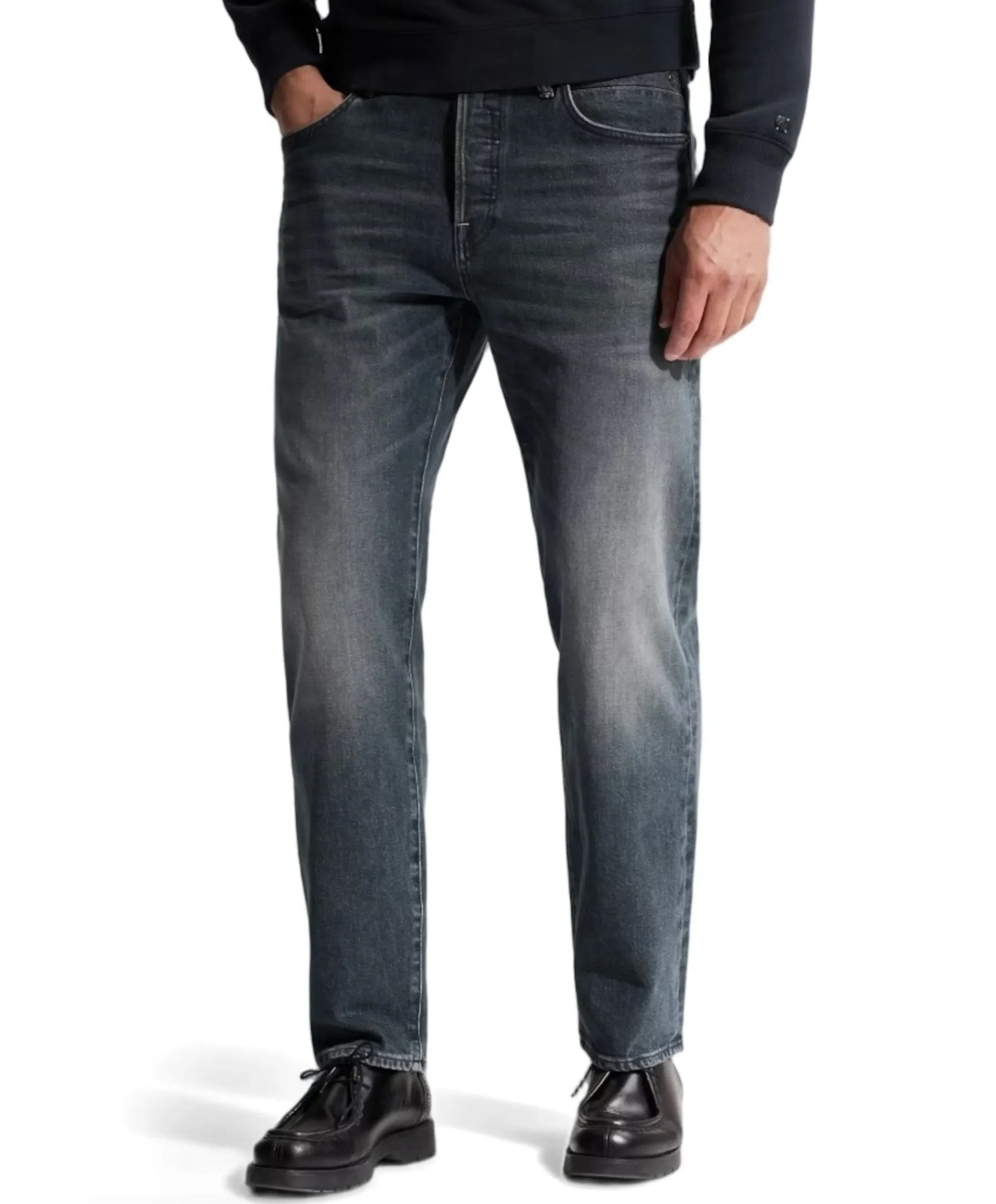 STEEPER RELAXED BLUE GREENCAST SHA heren jeans blauw