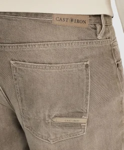 STEEPER RELAXED WINTER BROWN TINT heren jeans bruin