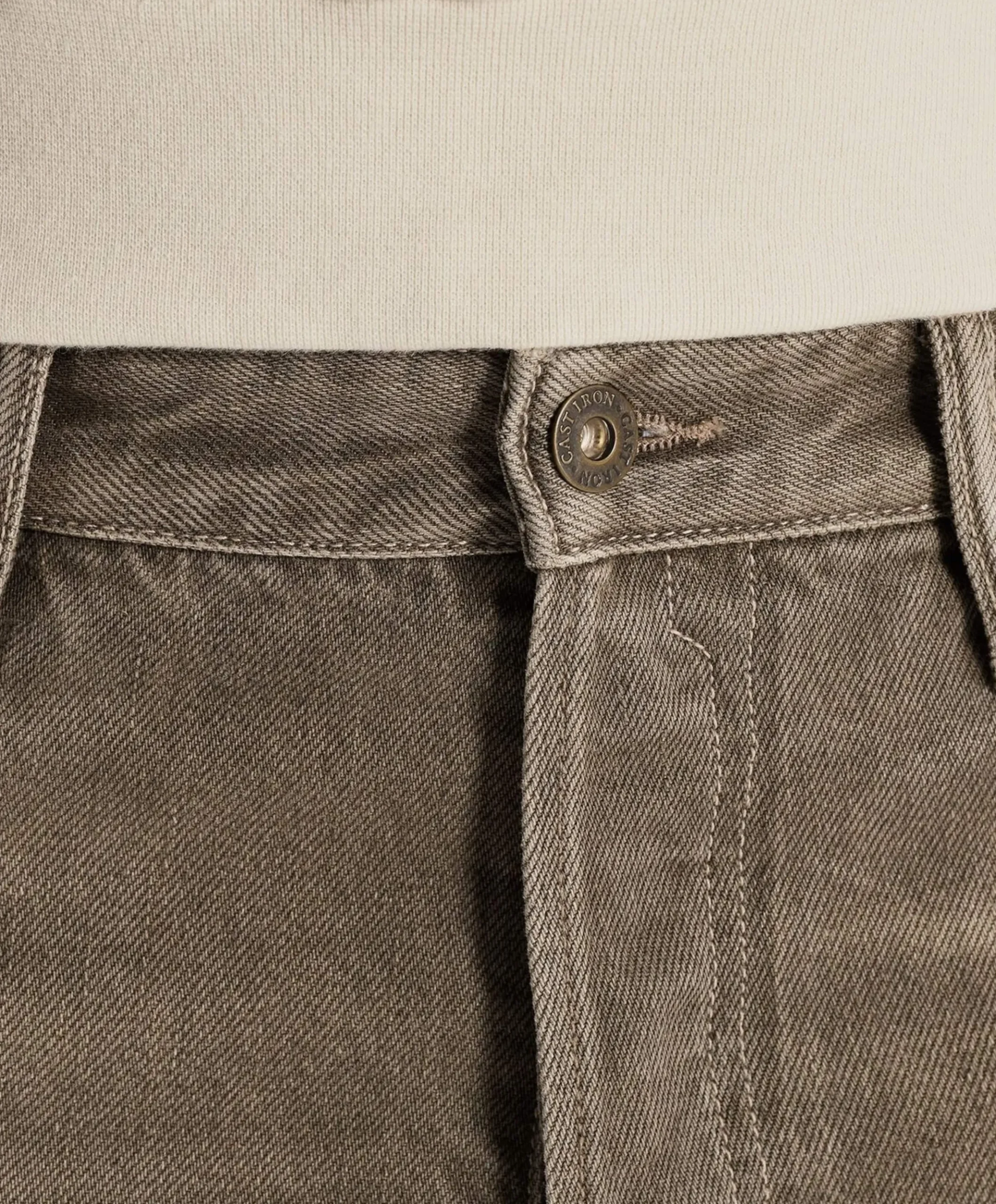 STEEPER RELAXED WINTER BROWN TINT heren jeans bruin