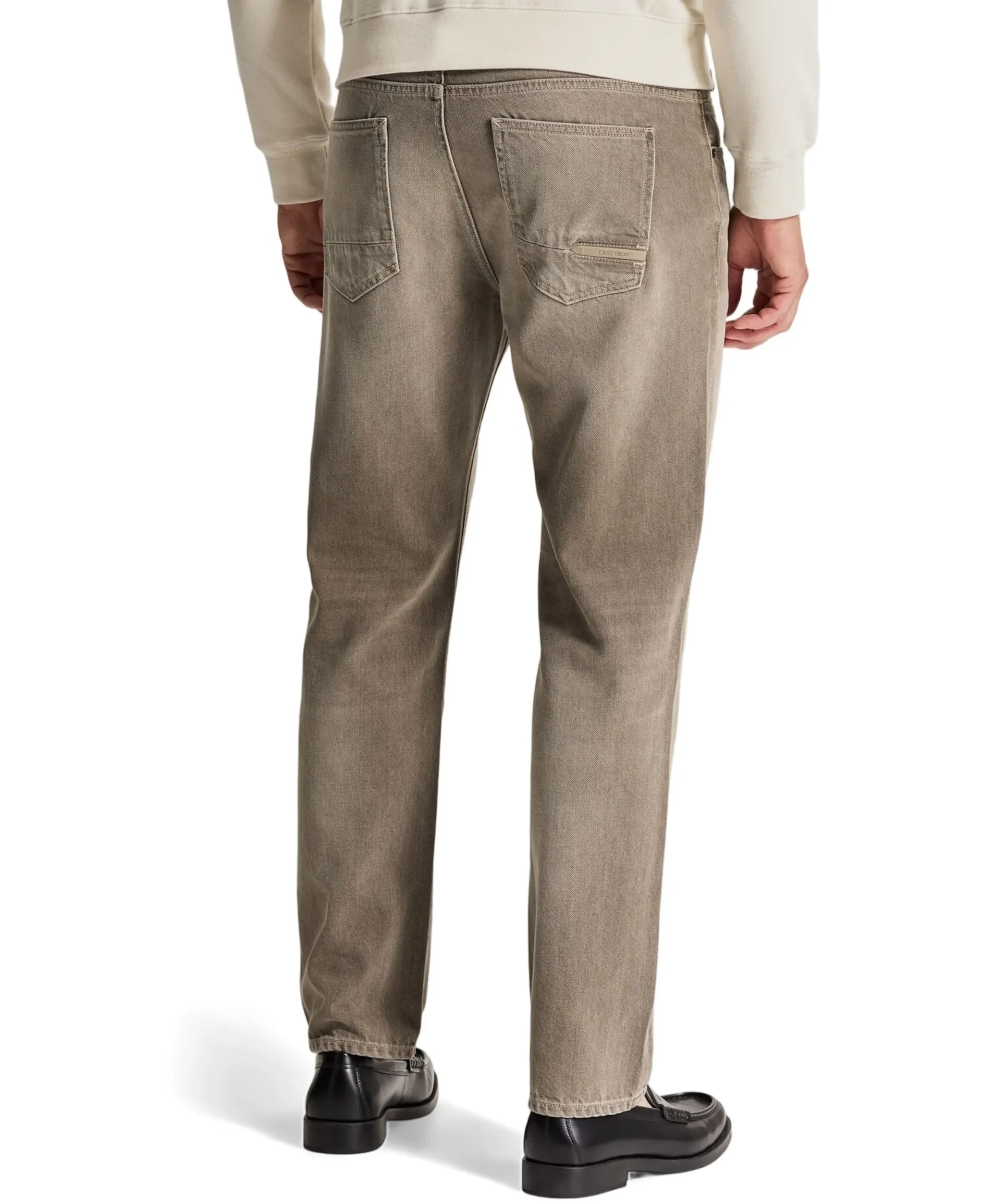 STEEPER RELAXED WINTER BROWN TINT heren jeans bruin