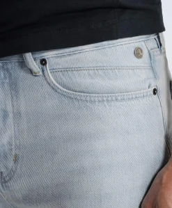 STEEPER SHORTS TRUE SUMMER BLEACH heren korte broek blauw