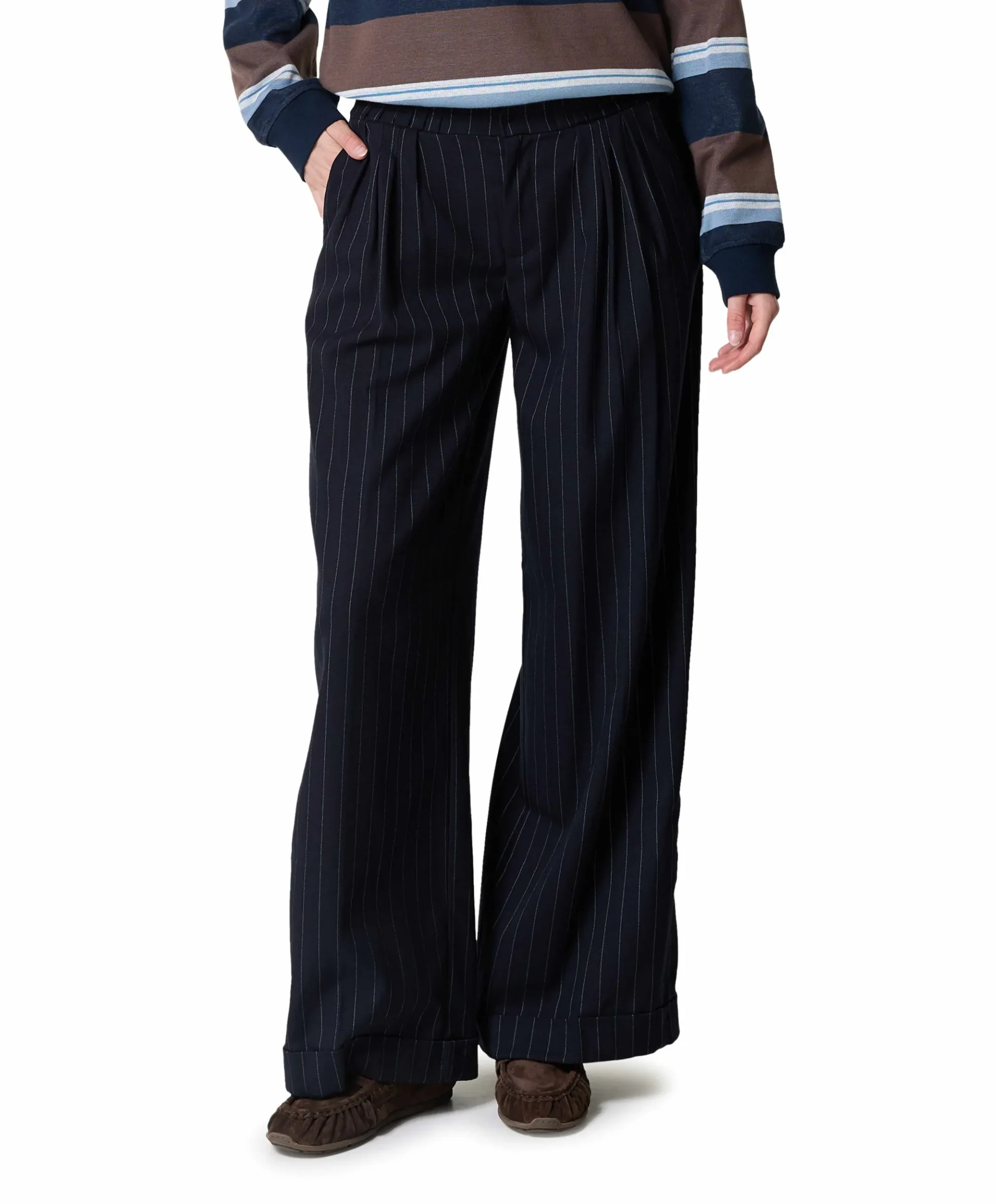 STELLA NAVY BLUE dames broek blauw