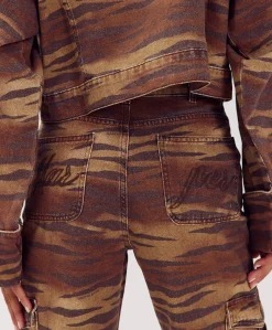 STELLA-PA dames broek bruin