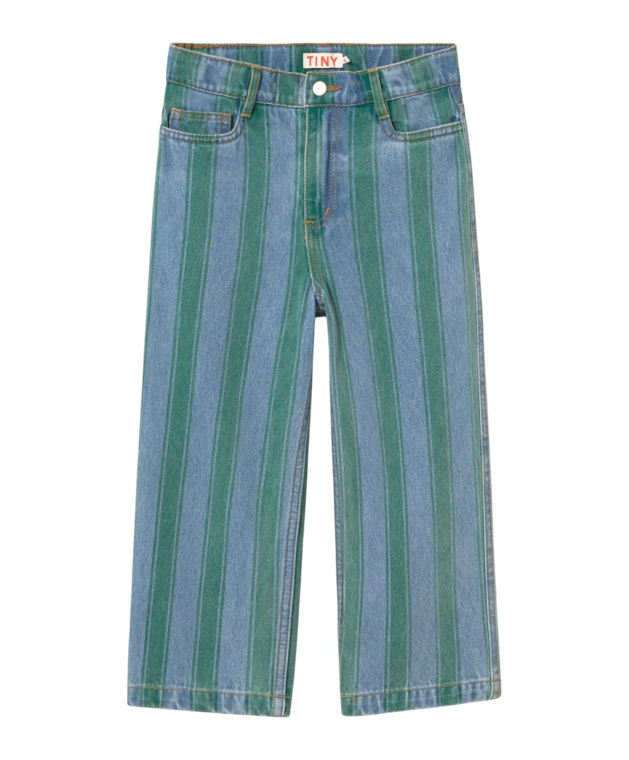 Straight denim jongens jeans blauw