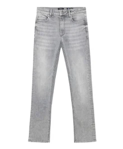 Straight Fit Jeans jongens jeans grijs