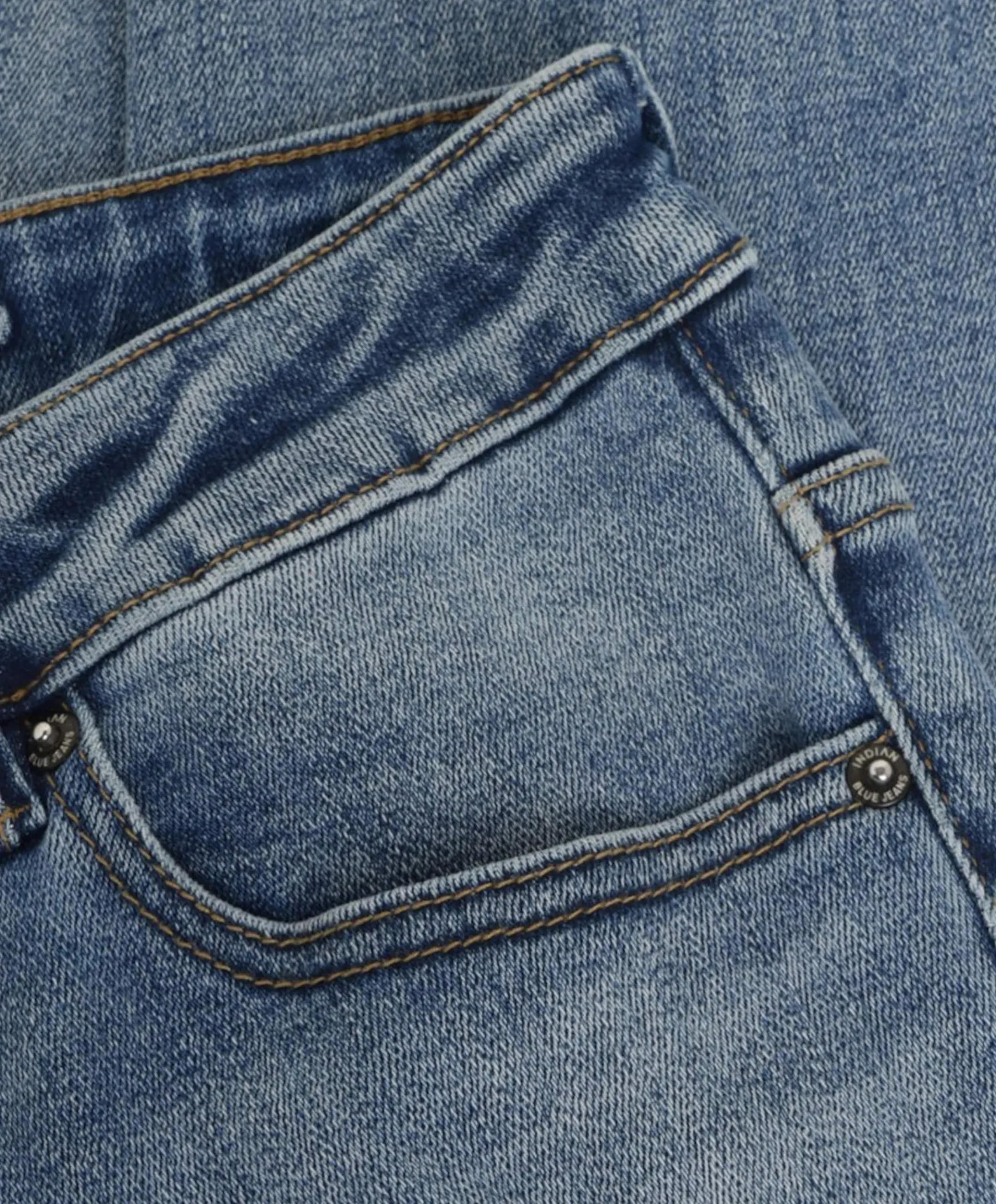 Straight Fit Light Jeans jongens jeans blauw