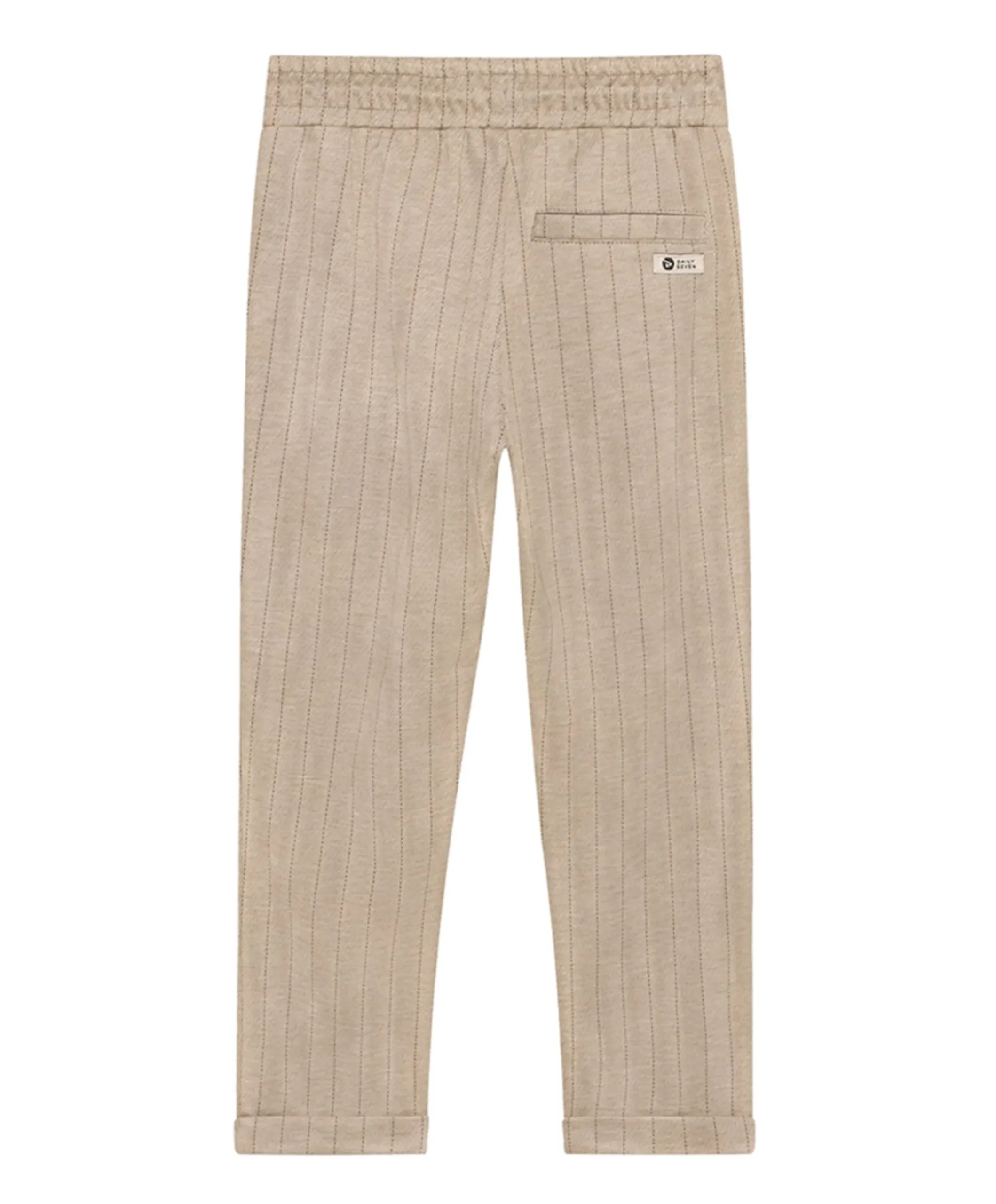 Stripe jongens broek beige