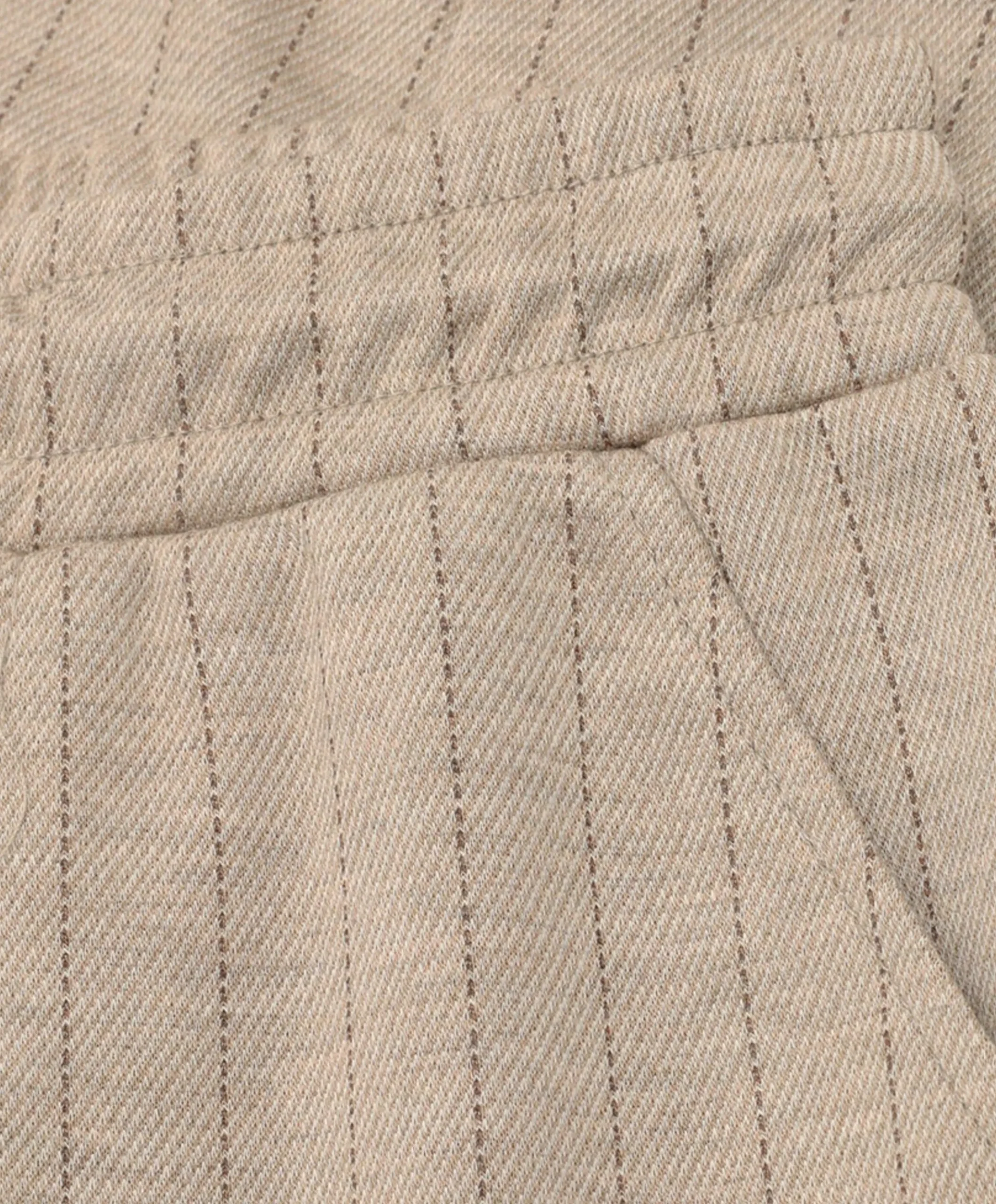 Stripe jongens broek beige