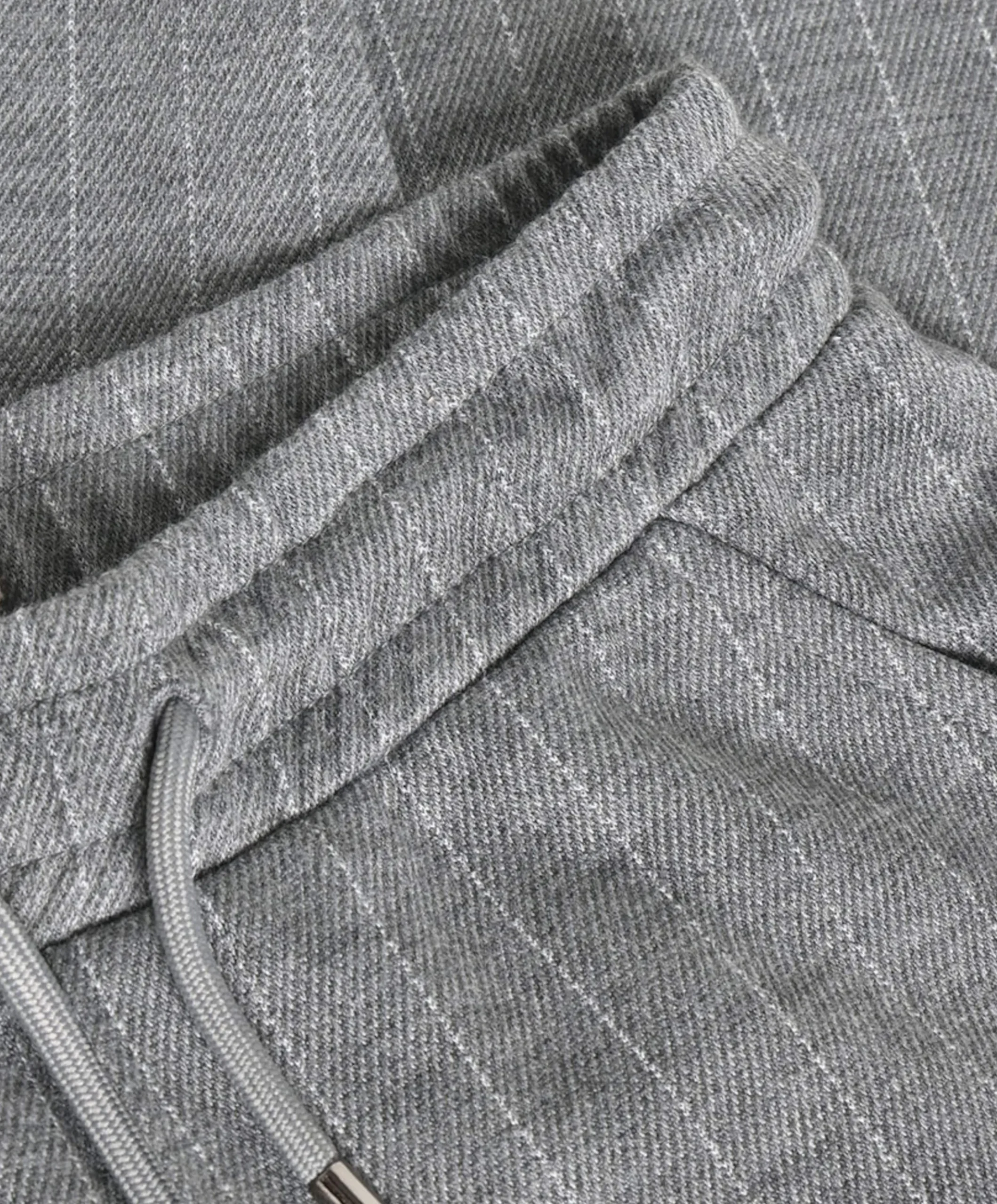 Stripe jongens broek grijs