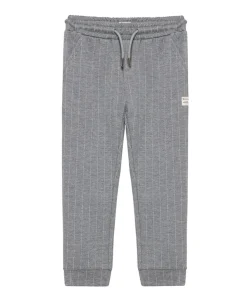 Stripe jongens broek grijs