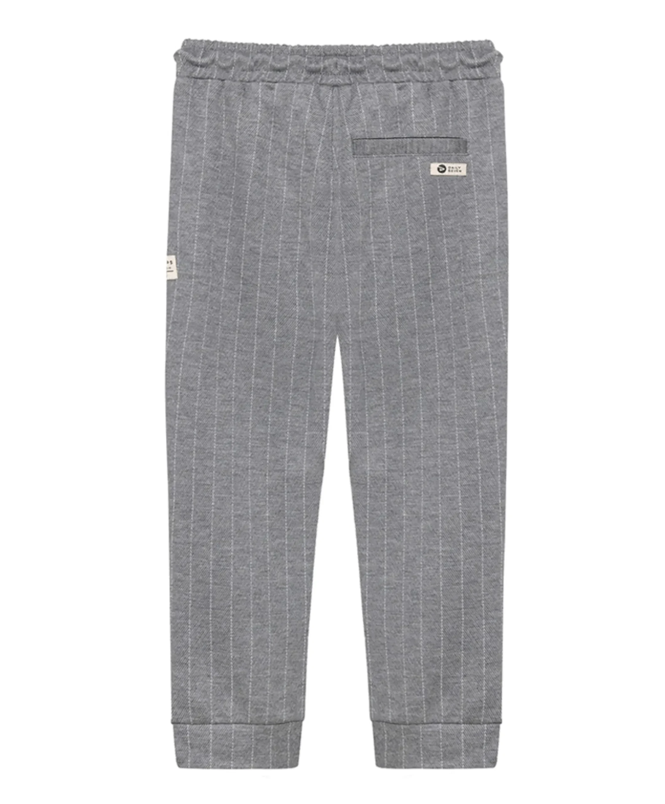 Stripe jongens broek grijs
