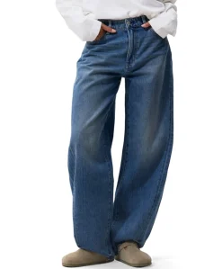 Super barrel fit jeans dames jeans blauw