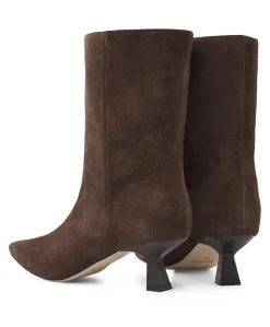 Suzy Vada dames enkellaarzen bruin