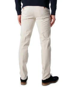 Swing Front Basic Cotton heren broek ecru