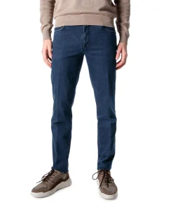 Swing Front Basic Jeans blauw