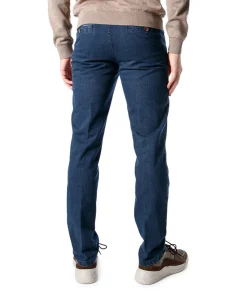 Swing Front Basic Jeans blauw
