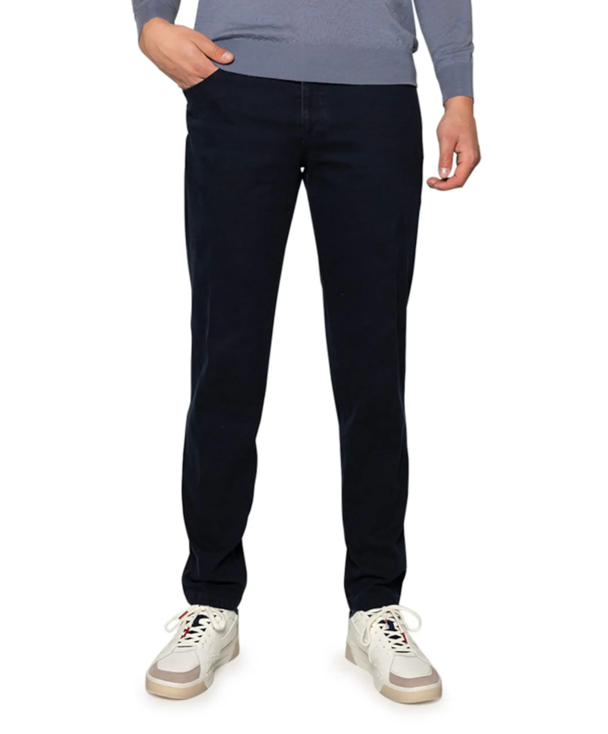 Swing Front Collection heren broek blauw