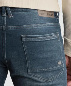TAILWHEEL DARK NATURAL DENIM heren jeans blauw